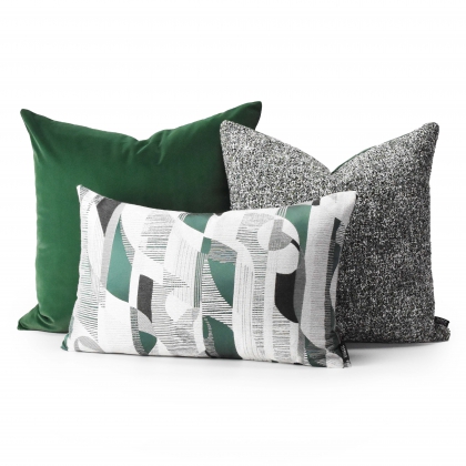 設計組合系列-金普頓綠抱枕三件套裝